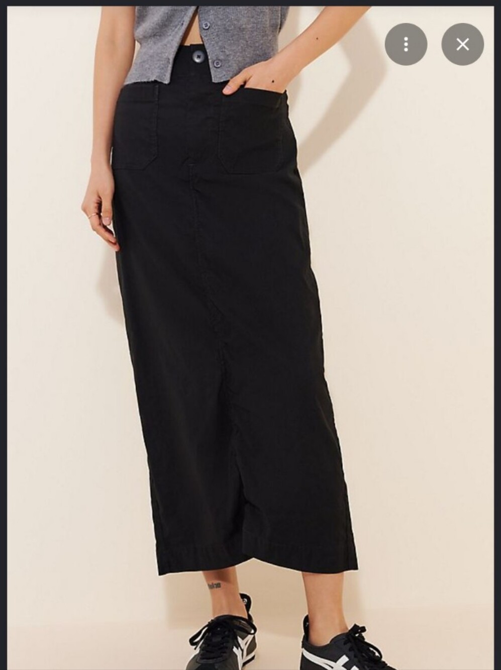 Maeve Colette Linen Blend Maxi Skirt Anthropologie